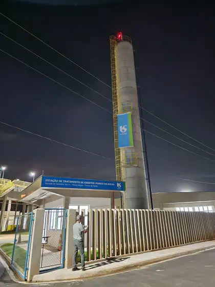 Construção de Estação de Tratamento de Esgoto (ETE) – SABESP – foto 22