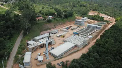 Construção de Estação de Tratamento de Esgoto (ETE) – SABESP – foto 6