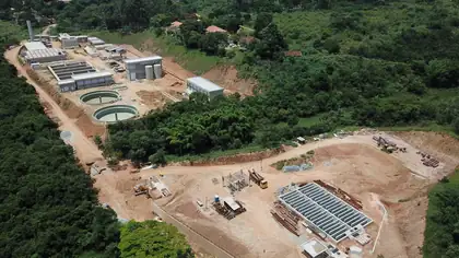 Construção de Estação de Tratamento de Esgoto (ETE) – SABESP – foto 8